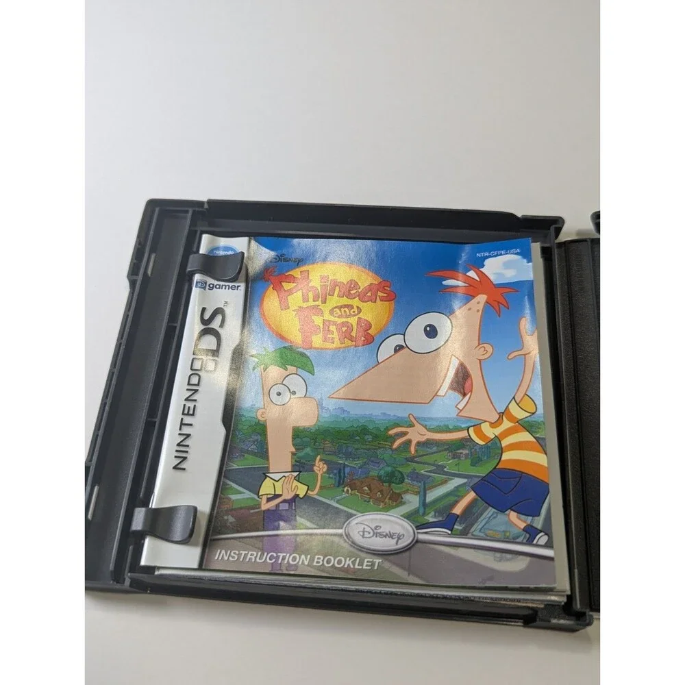 Phineas And Ferb Nintendo DS Game CIB Tested